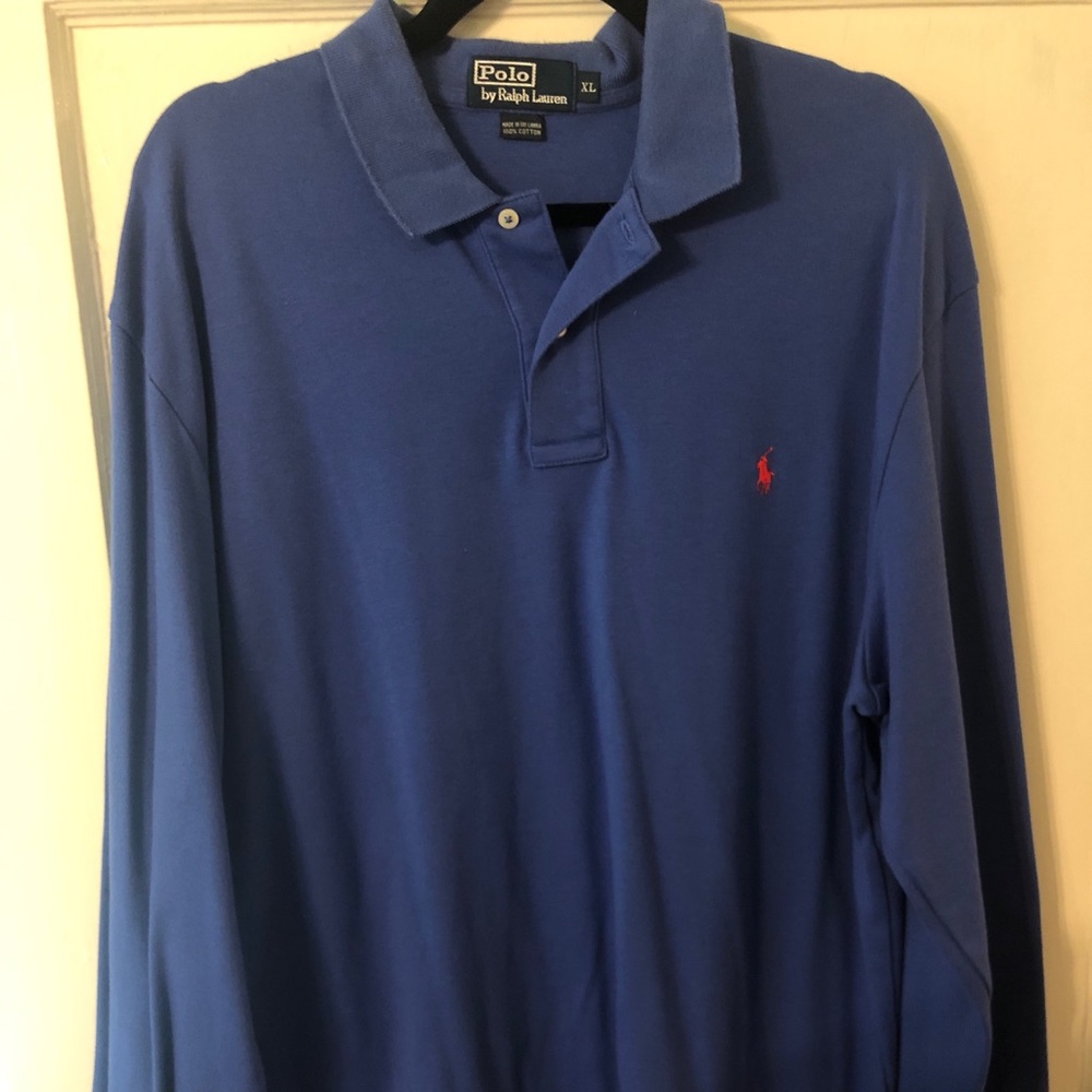 Long Sleeve Polo Shirt Excellent Condition